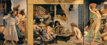 ラムセスのハーレムダンス ジャン・ジュール・アントワーヌ・ルコント・デュ・ヌイ オリエンタリスト・リアリズム Oil Paintings